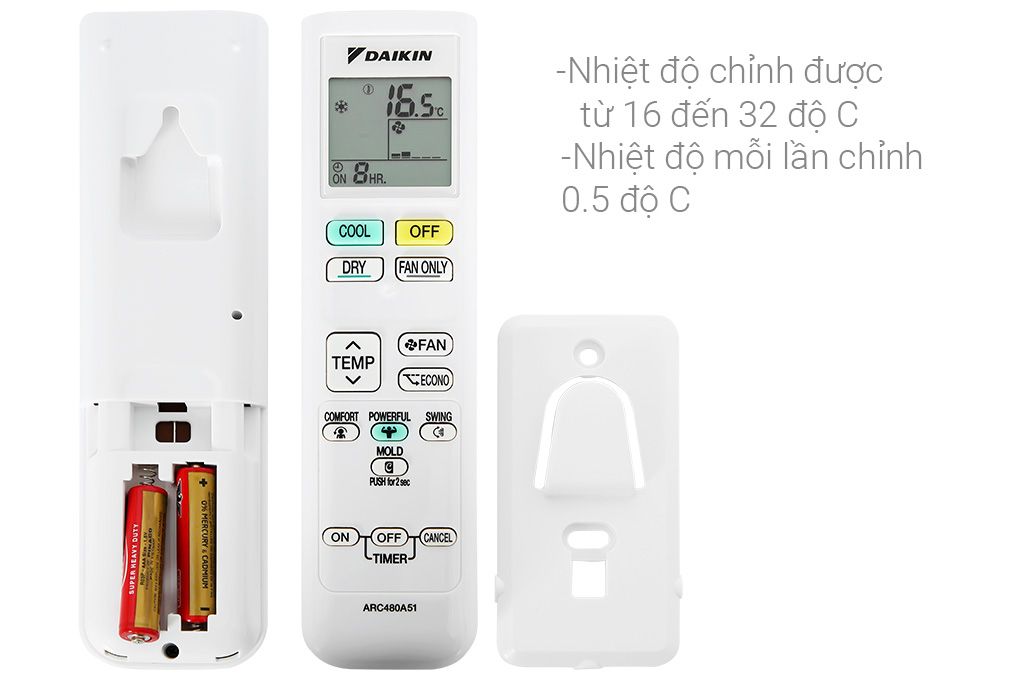 Điều hòa Daikin 1 chiều Inverter 1 HP 12.000BTU FTKB35WMVMV
