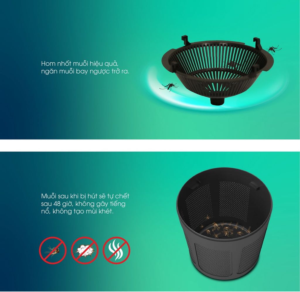 Đèn bắt muỗi Rạng Đông