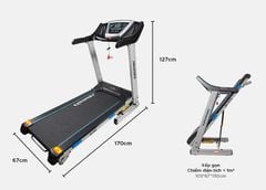 Máy chạy bộ Kingsport BK-2023 đơn năng