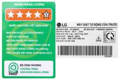Máy giặt sấy LG AI DD Inverter giặt 9 kg - sấy 5 kg FV1409G4V