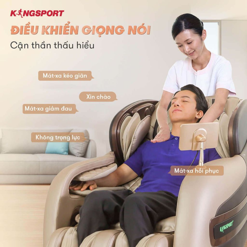 Ghế Massage cao cấp Kingsport G4 New