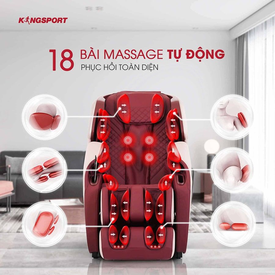 Ghế Massage Kingsport G50