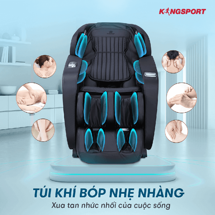 Ghế Massage Kingsport Luxury G60