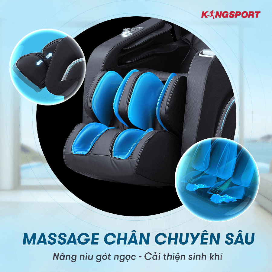 Ghế Massage Kingsport Luxury G60
