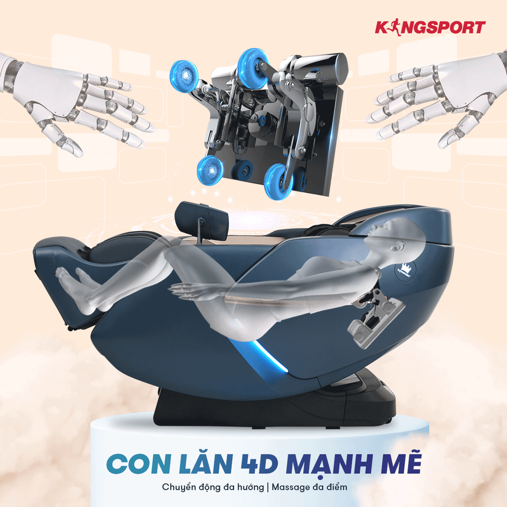 Ghế Massage Kingsport G62
