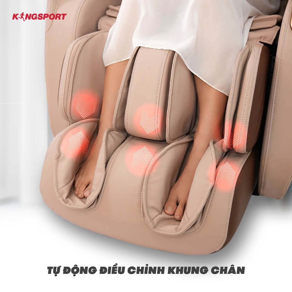 Ghế Massage Kingsport G72 - Brown Soil