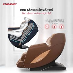 Ghế Massage Kingsport G72 - Brown Soil