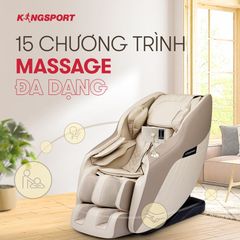 Ghế Massage Kingsport G81 - Beige