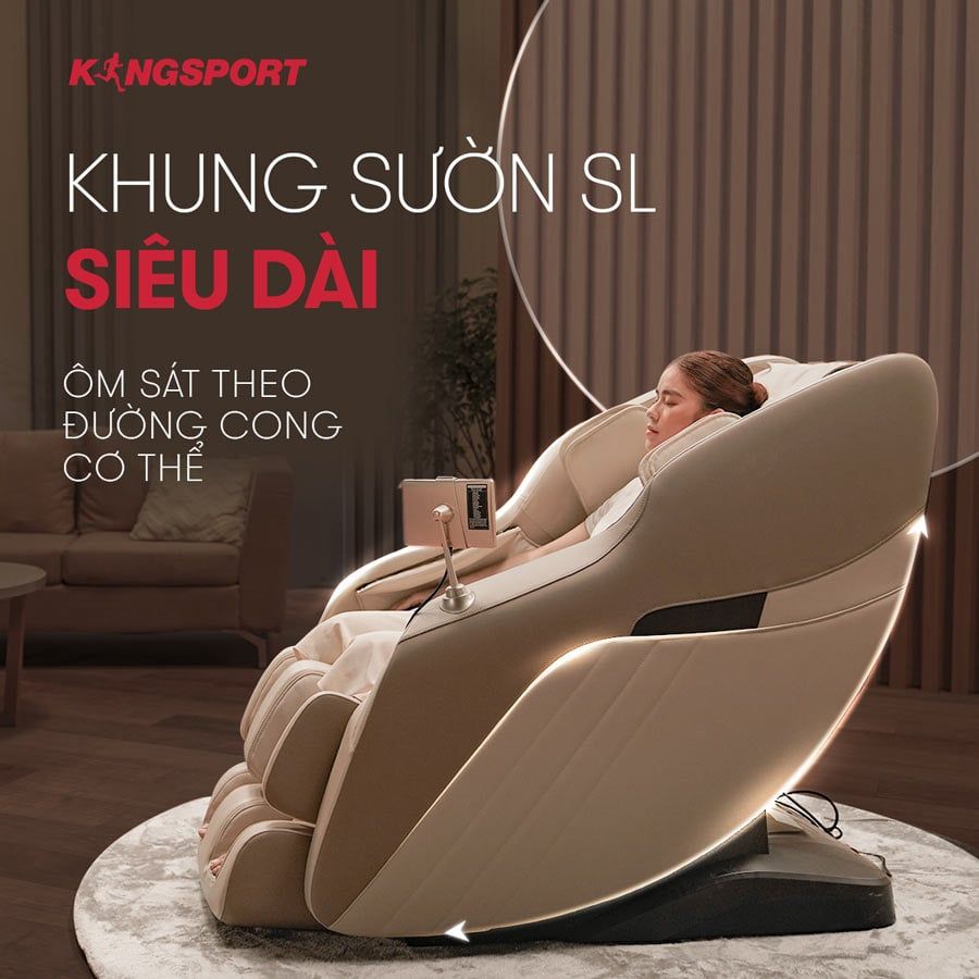 Ghế Massage Kingsport G81 - Beige