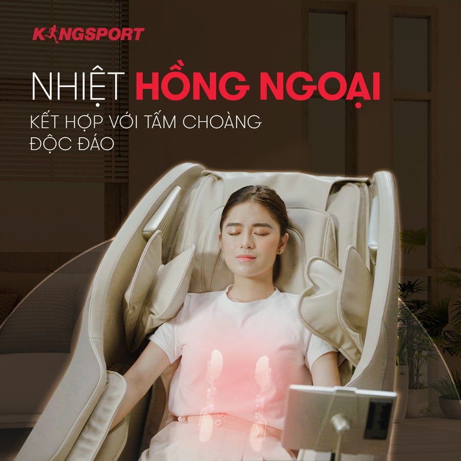 Ghế Massage Kingsport G81 - Beige
