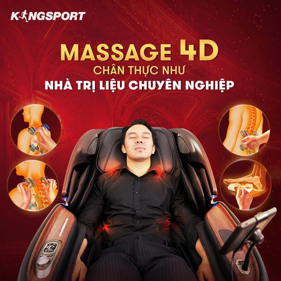 Ghế Massage cao cấp Kingsport G99