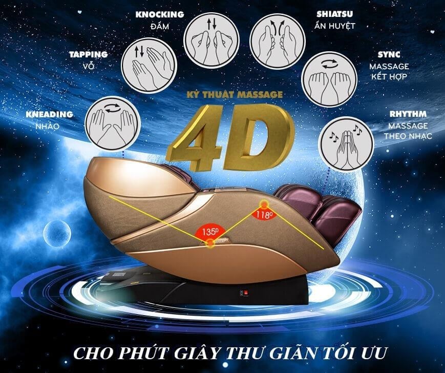 Ghế Massage Kingsport G35