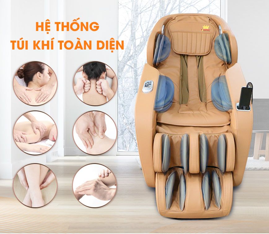 Ghế Massage Kingsport G60 - Green