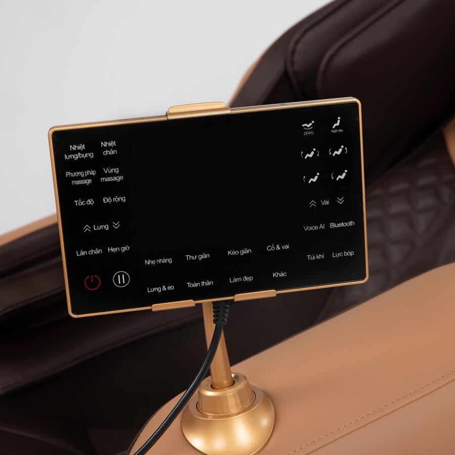 Ghế massage Kingsport G81 - Brown Coffee