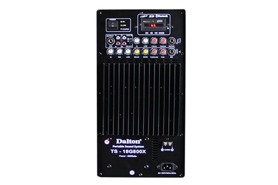 Loa kéo Dalton TS-18G800X , 2 micro 850W, bass 50