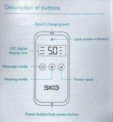 Máy massage chân SKG BM3-E