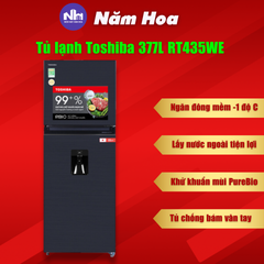 Tủ lạnh Toshiba Inverter 337 lít GR-RT435WE-PMV(06)-MG