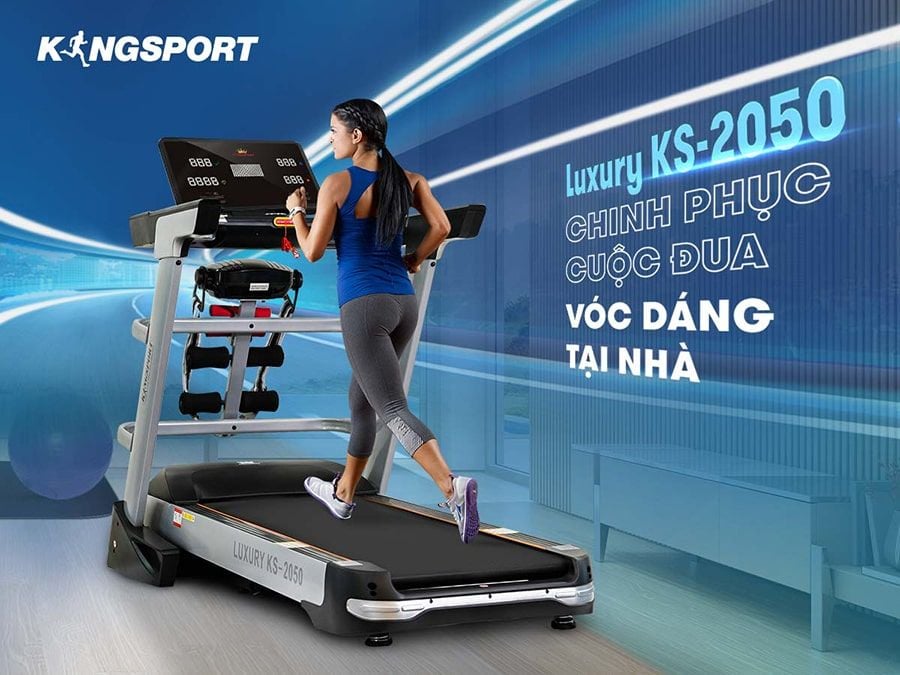 Máy Chạy Bộ KingSport Luxury KS-2050 Đa Năng
