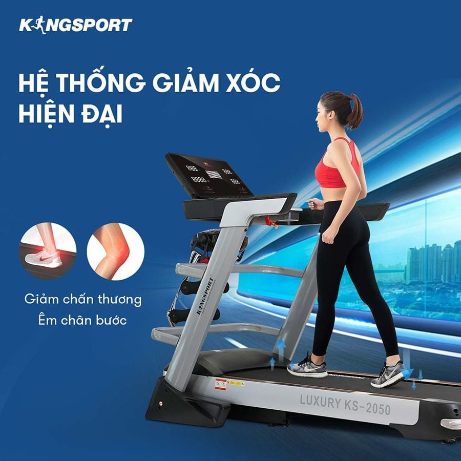Máy Chạy Bộ KingSport Luxury KS-2050 Đa Năng