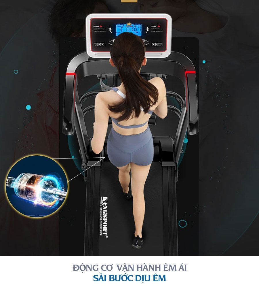 Máy chạy bộ Kingsport BK-2030 đa năng