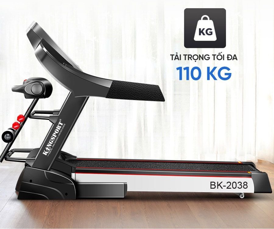 Máy chạy bộ Kingsport BK-2038 đa năng