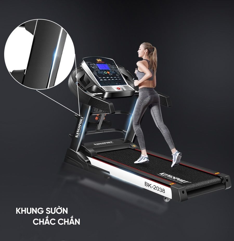 Máy chạy bộ Kingsport BK-2038 đa năng