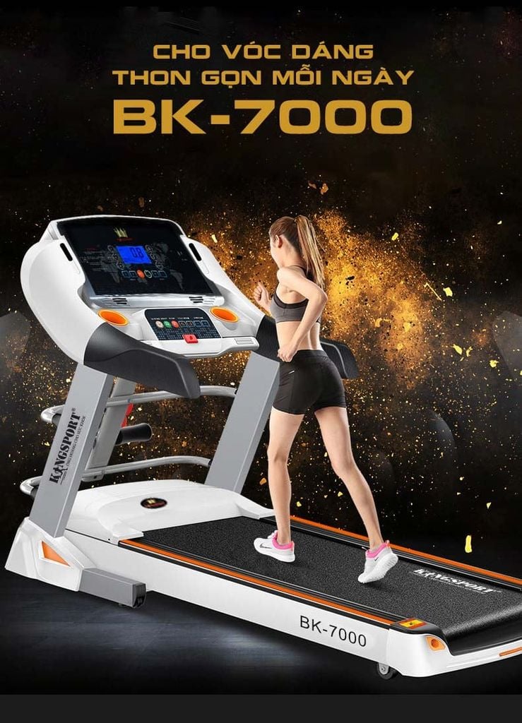 Máy Chạy Bộ Kingsport BK-7000 Đa Năng