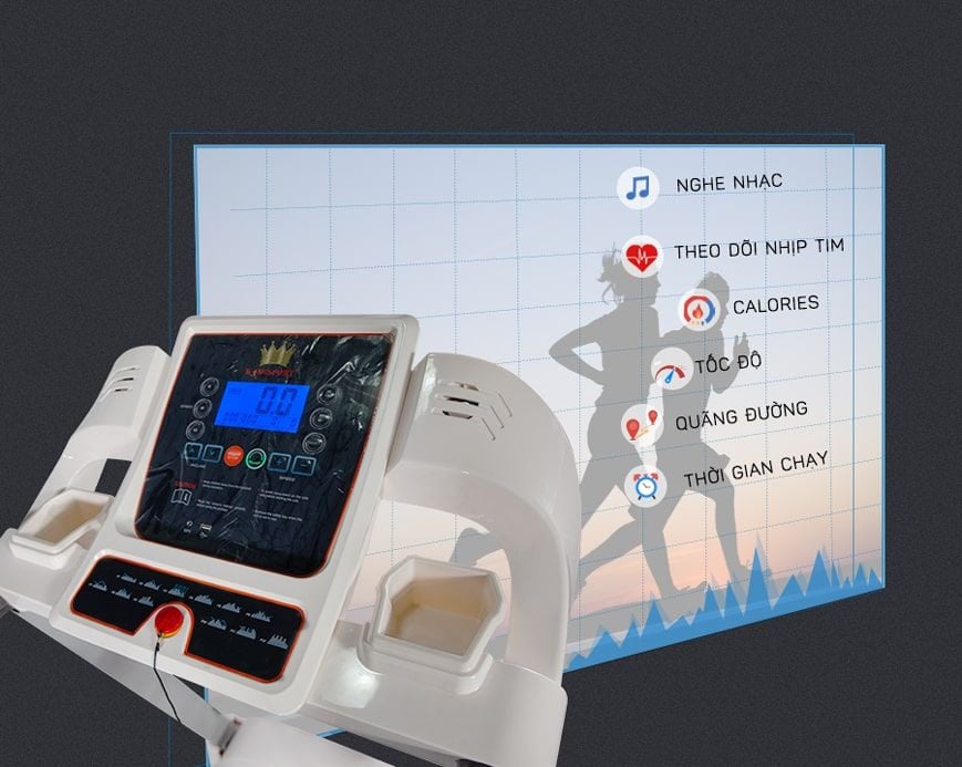 Máy Chạy Bộ Kingsport BK-9000 Đa Năng