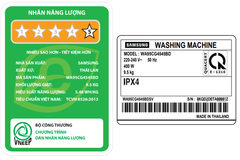 Máy giặt Samsung Ecobubble Inverter 10.5 kg WA10CG5745BDSV