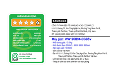 Máy giặt Samsung Inverter 12 kg WW12CB944DGBSV