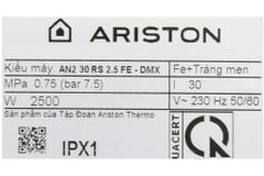 Bình nóng lạnh 30L Ariston AN2 30R 2.5 FE