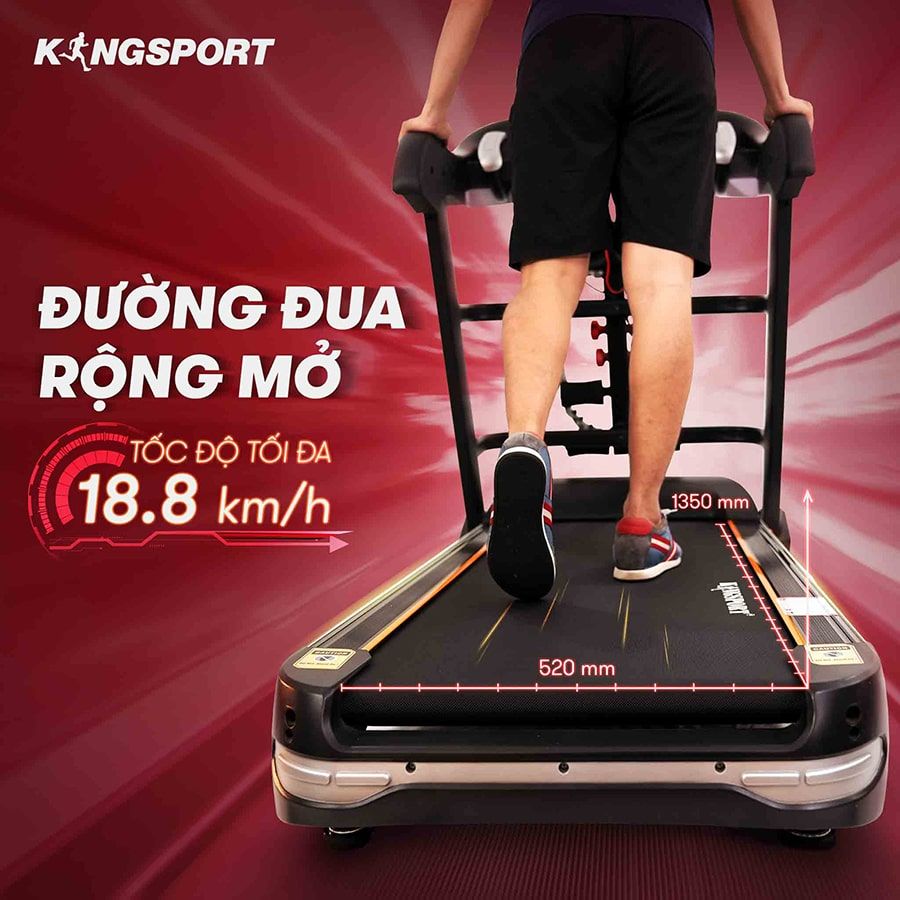 Máy Chạy Bộ Kingsport BK-2034 Đa Năng