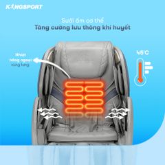 Ghế Massage Kingsport G80-Graphit