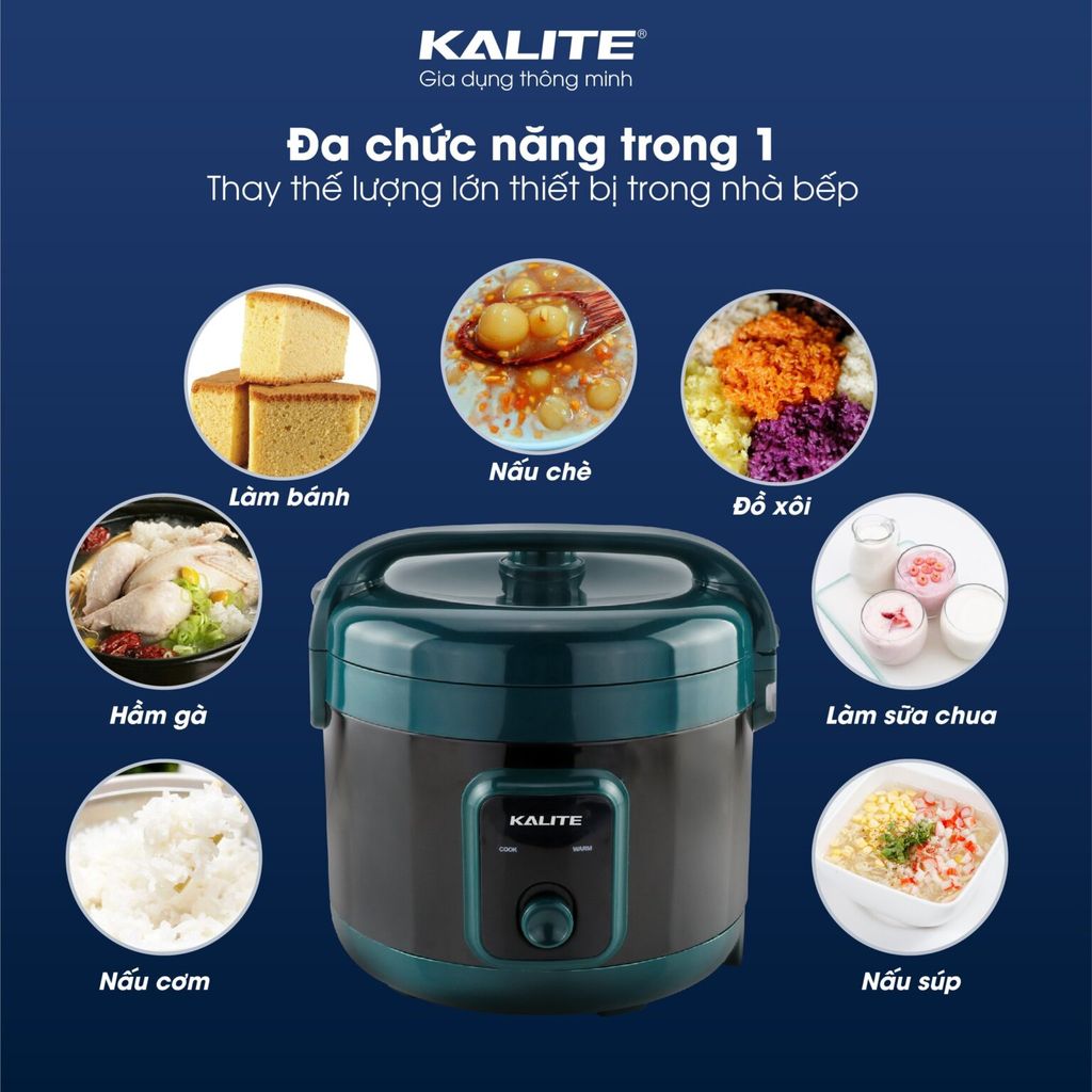 Nồi cơm điện Kalite KL-618
