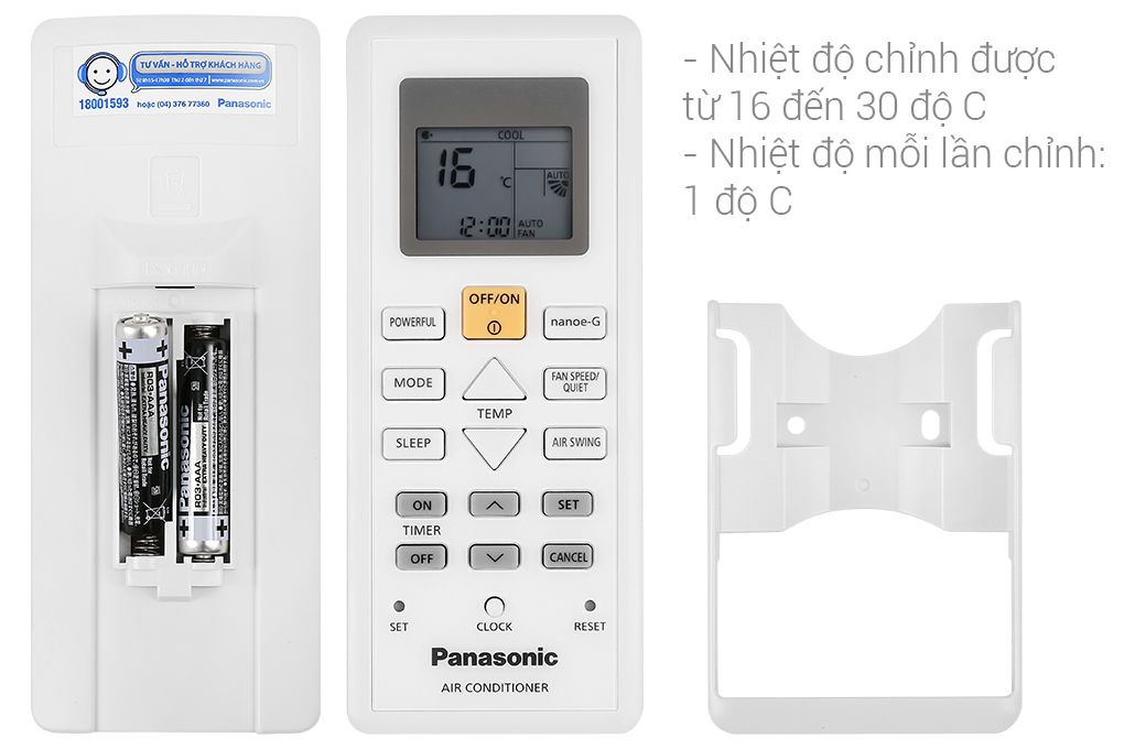 Điều hòa Panasonic 1 chiều 1 HP 9.000BTU N9WKH-8