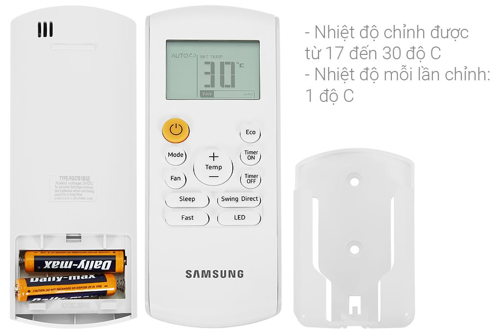 Điều hòa Samsung 1 chiều Inverter 1.5 HP 12000BTU AR12TYHQASINSV