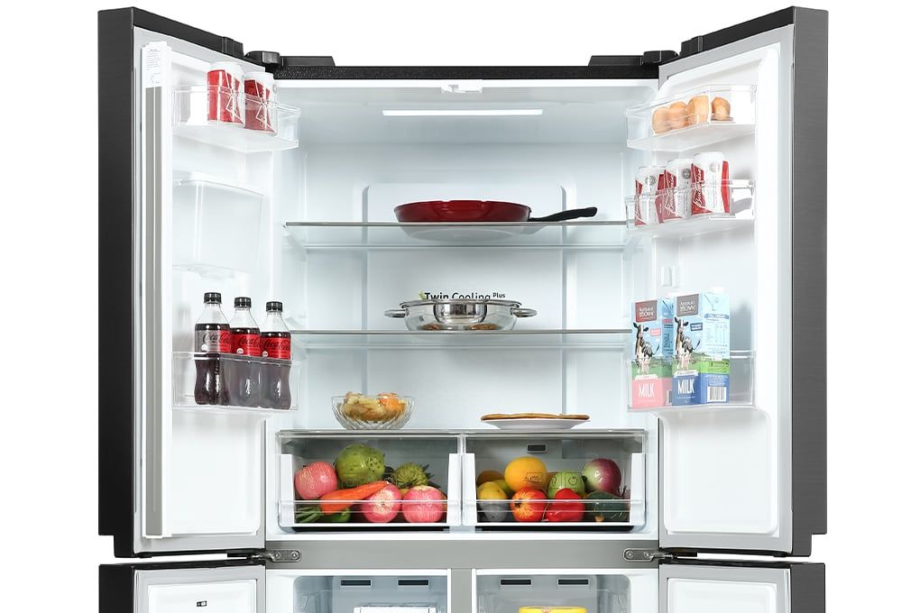 Tủ lạnh Samsung Inverter 488 lít Multi Door RF48A4010B4/SV