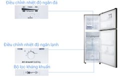 Tủ lạnh Samsung Inverter 236 lít RT22M4032BU/SV