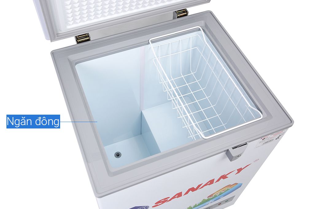 Tủ đông Sanaky 100 lít VH-1599HYK  Dàn Đồng
