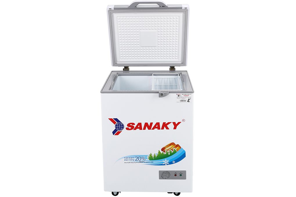 Tủ đông Sanaky 100 lít VH-1599HYK  Dàn Đồng