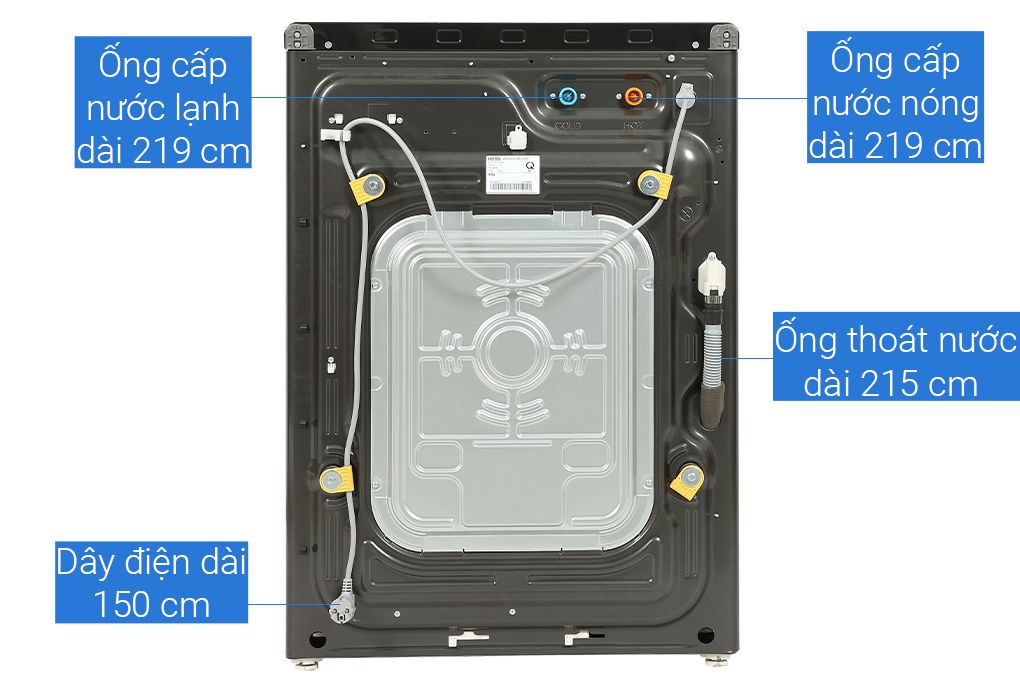 Máy giặt sấy Samsung Inverter giặt 21 kg - sấy 12 kg WD21T6500GV/SV