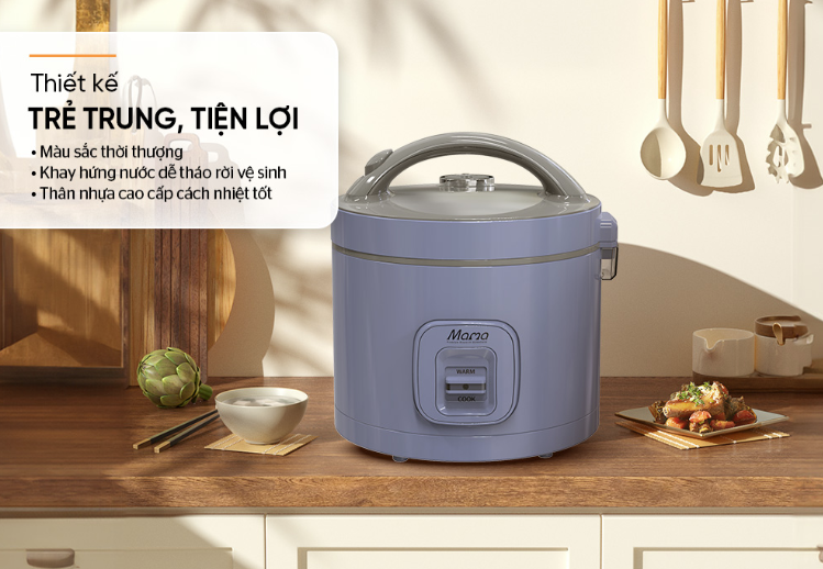 NỒI CƠM ĐIỆN SUNHOUSE 1.8L SHD8666