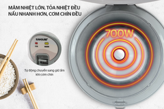 NỒI CƠM ĐIỆN SUNHOUSE 1.8L SHD8602