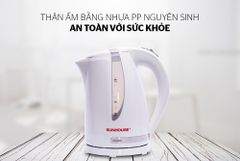 Ấm siêu tốc nhựa Sunhouse 1.7 lít SHD1300