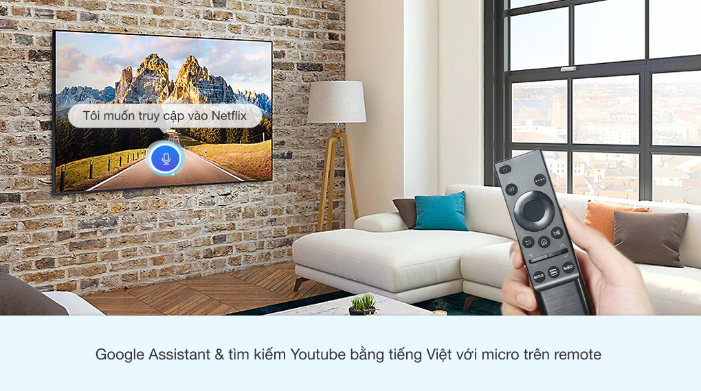 Smart Tivi Samsung 4K 50 inch UA50AU7700