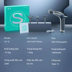 Máy massage Gun SKG X7