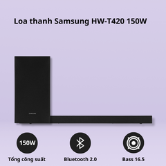 Bộ loa thanh Samsung HW-T420 150W