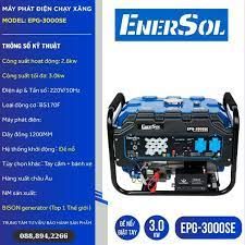 Máy Phát Điện Enersol Chạy Xăng 3Kw EPG-3000SE