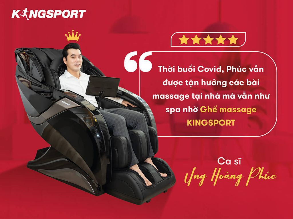 Ghế Massage Kingsport Luxury G60