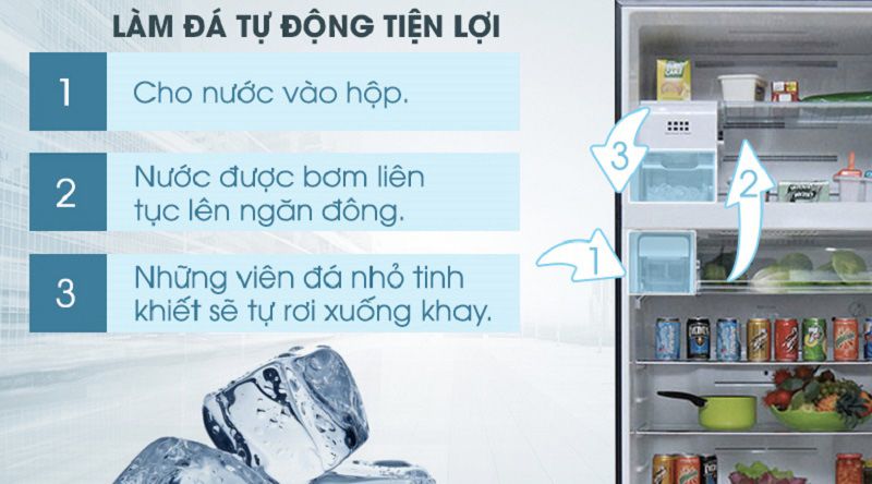 Tủ lạnh Toshiba Inverter 608 lít GR-AG66VA (X)